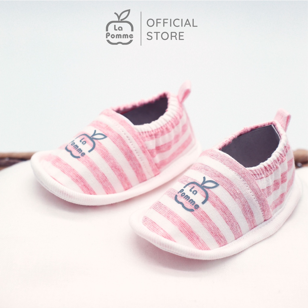La Pomme - BB001 Giầy vải sơ sinh La Pomme Booties cho bé
