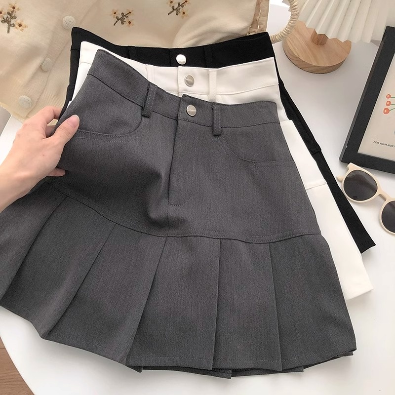 [HCM TAOBAO] CHÂN VÁY TAOBAO ULZZANG XẾP LI PHONG CÁCH HÀN QUỐC HỌC SINH- SINH VIÊN, CÓ LÓT TRONG