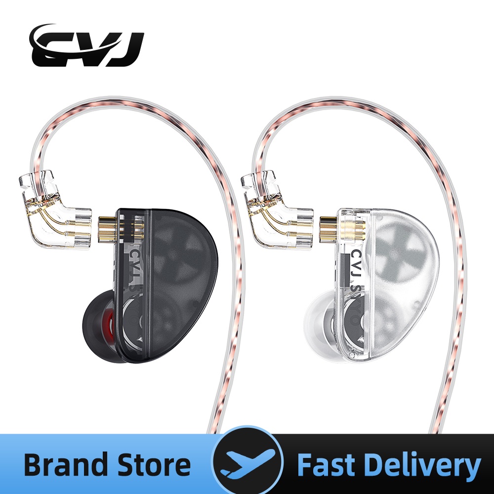 Tai nghe in-ear cvj konoka 1dd + 1ba + 1vibration driver với 3d hifi triple hybrid