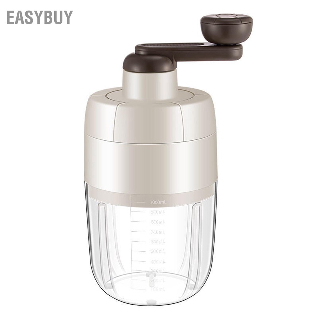 Easybuy Hướng Dẫn Sử Dụng Đá Bào Máy Tuyết Tiết Kiệm Lao Động Nhỏ Bằng Tay Nghiền Cho Hộ Gia Đình