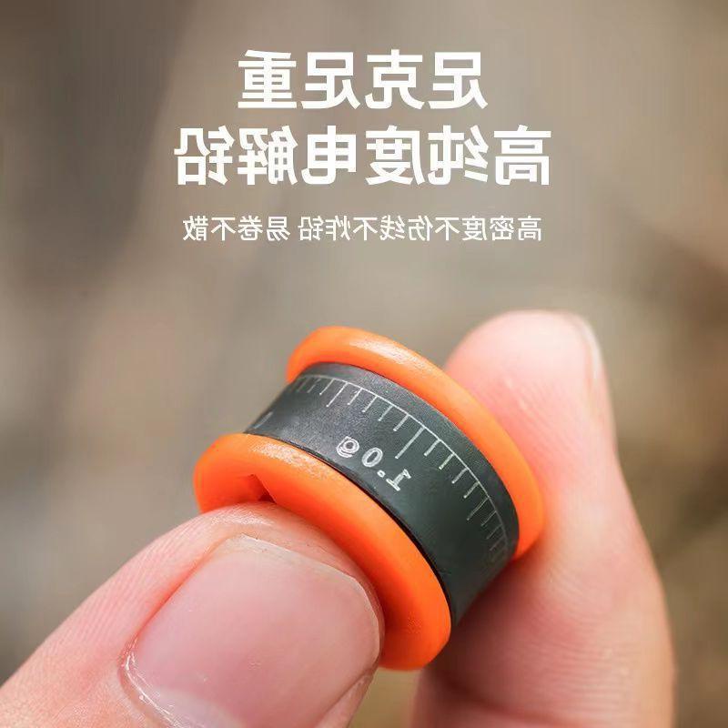 Quy mô chì bảo vệ môi trường chậu rửa chén buộc vào dây câu cá chì nhanh da cuộn ngụy trang chì laser chì chính xác trọng lượng câu cá cao su chì dòng câu cá giải quyết