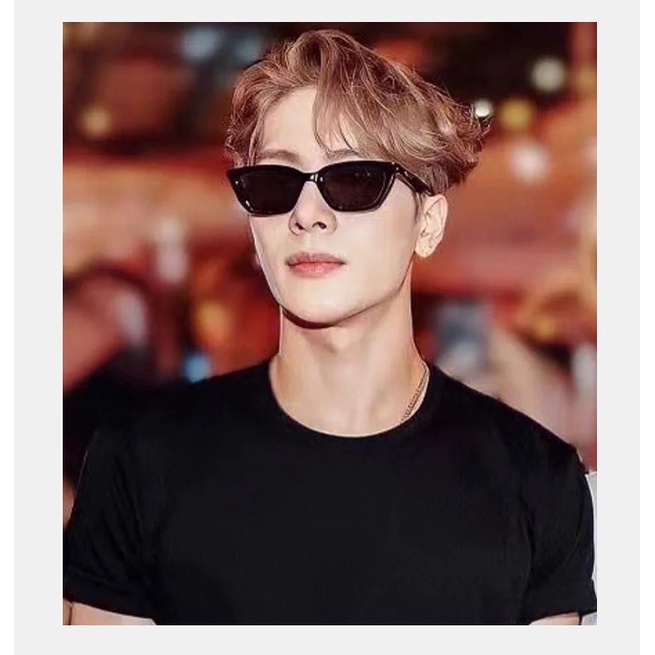 Bản lề kim loại kính mắt mèo chất lượng cao âu mỹ mắt mèo thời trang kính râm kính râm nam high-end gọng nhỏ retro chụp ảnh đường phố cặp đôi kính uv