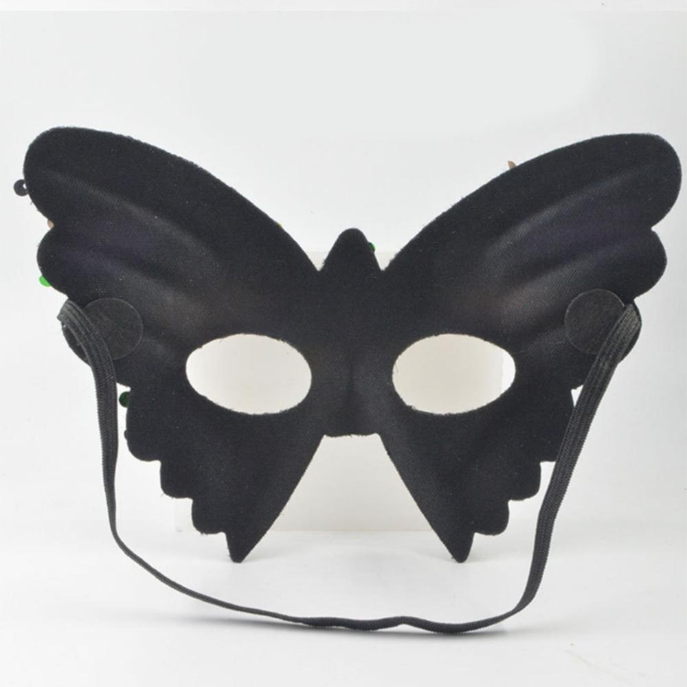 Halloween masquerade dressing with glamorous glitter half face butterfly mask princess masquerade ball eye mask dành cho người lớn fancy party stage dance phụ kiện