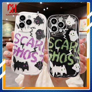 Samsung A02S A20 A32 A50S A30S A52S A30 A13 A14 A22 A23 A04 A04S A52 A51 A24 A12 A03 A03S A50 M12 M22 M32 A125 A13 Lie A14 LTE A037F F12 M04 M10S M02S A025 A205 A305 quái vật nhỏ dễ thương phim hoạt hình mèo ma doodle cặp đôi 3d viền cong gợn sóng vỏ bóng