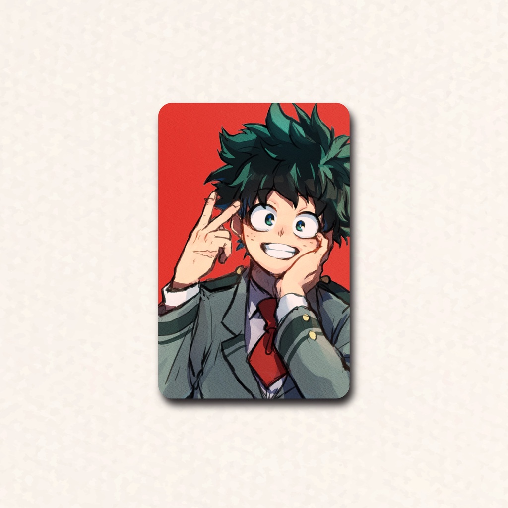 FREESHIP ⭐️ Card Bo Góc Boku No Hero Academia - Cán Màng Nhám Chống Xước - Kháng Nước Nhẹ