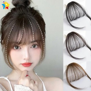 Tóc mái giả có mái bằng sợi tổng hợp tự nhiên