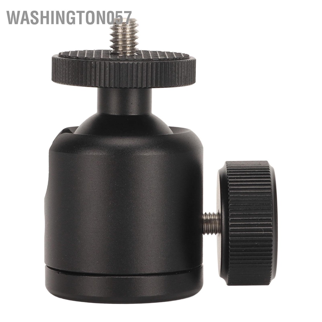Có thể bán buôn Đầu Bi Mini 1 / 4in Vít 3 / 8in Xoay 360 Độ Bằng Hợp Kim Nhôm Cho Chân Máy Ảnh Tripod Monopod Hàng giao ngay
