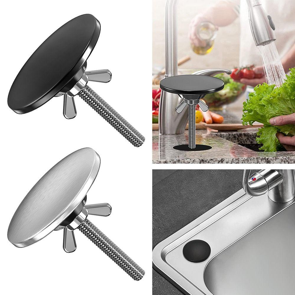Nắp Đậy Lỗ Thoát Nước Bồn Rửa Chống Rò Rỉ Bằng Thép Không Gỉ Ốp