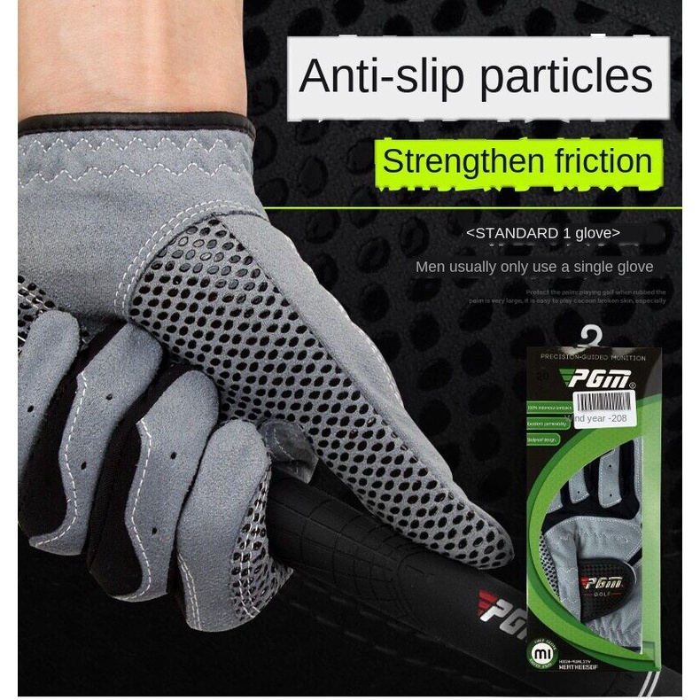 Găng Tay Vải Vi Sợi Thoáng Khí Chống Trượt PGM ST017