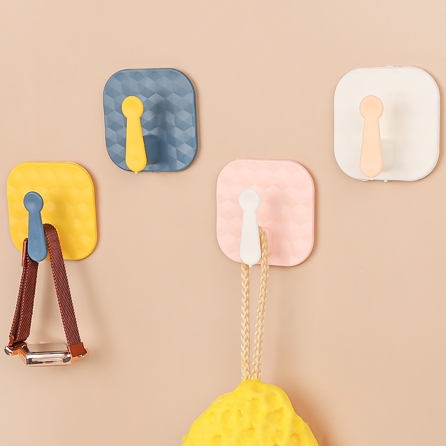 [Đặc trưng] 1 Móc Treo Dép Đi Trong Nhà Tắm / Nhà Bếp Không Cần Khoan Lỗ Chịu Tải Nặng Không Để Lại Dấu Vết Kiểu Dáng Dễ Thương