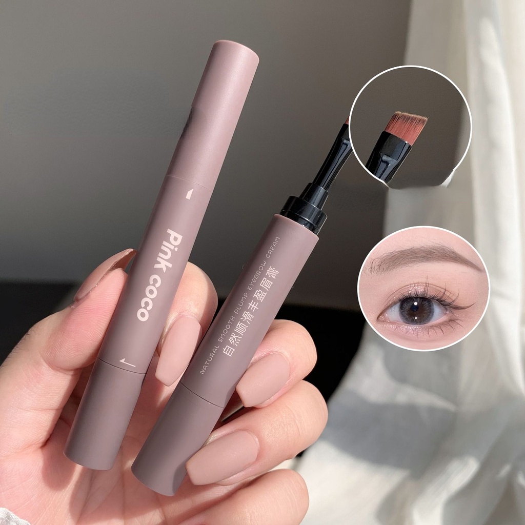 Kem Trang Điểm Lông Mày Chống Nước Chống Mồ Hôi Lâu Trôi Không Lem Hiệu PinkCoco