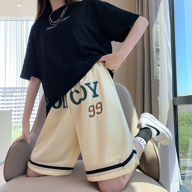 NRVP Quần Short Thể Thao Dáng Rộng Phong Cách Thời Trang Hàn Quốc