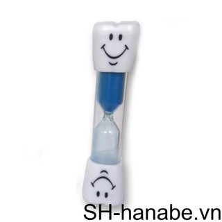 1 đồng hồ cát thời gian đánh răng 2 phút hình mặt cười