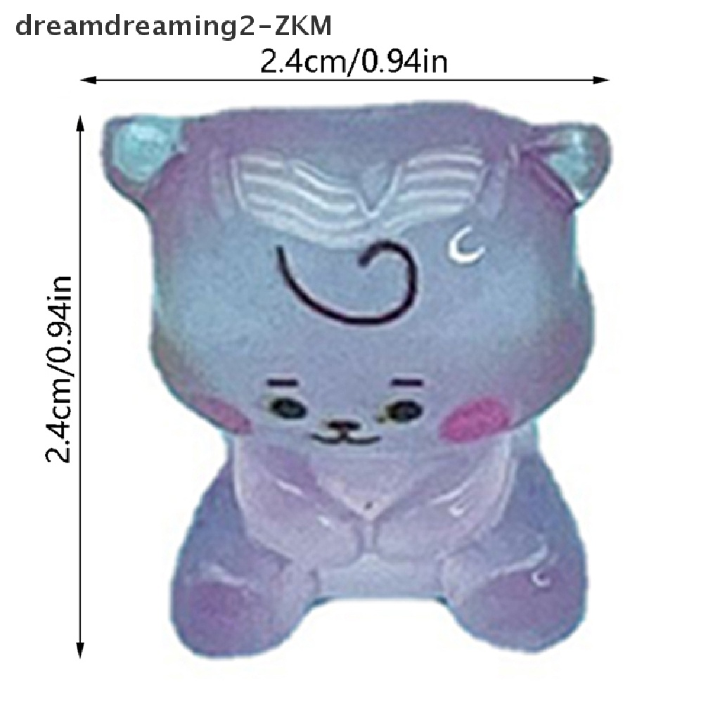 [Dreaming] 1 Chú Cừu Mini Bằng Nhựa Phát Sáng Trong Bóng Tối Trang Trí Tiểu Cảnh [zkm]