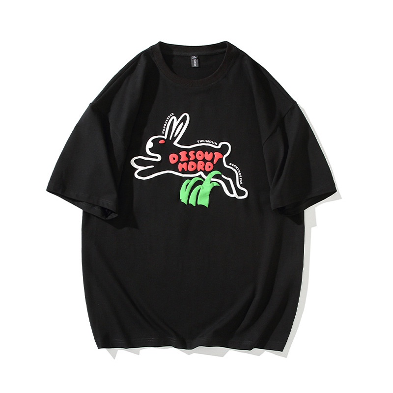 Áo Thun Tay Ngắn Dáng Rộng Phong Cách Nhật Bản Thời Trang Mùa Hè Cho Nam