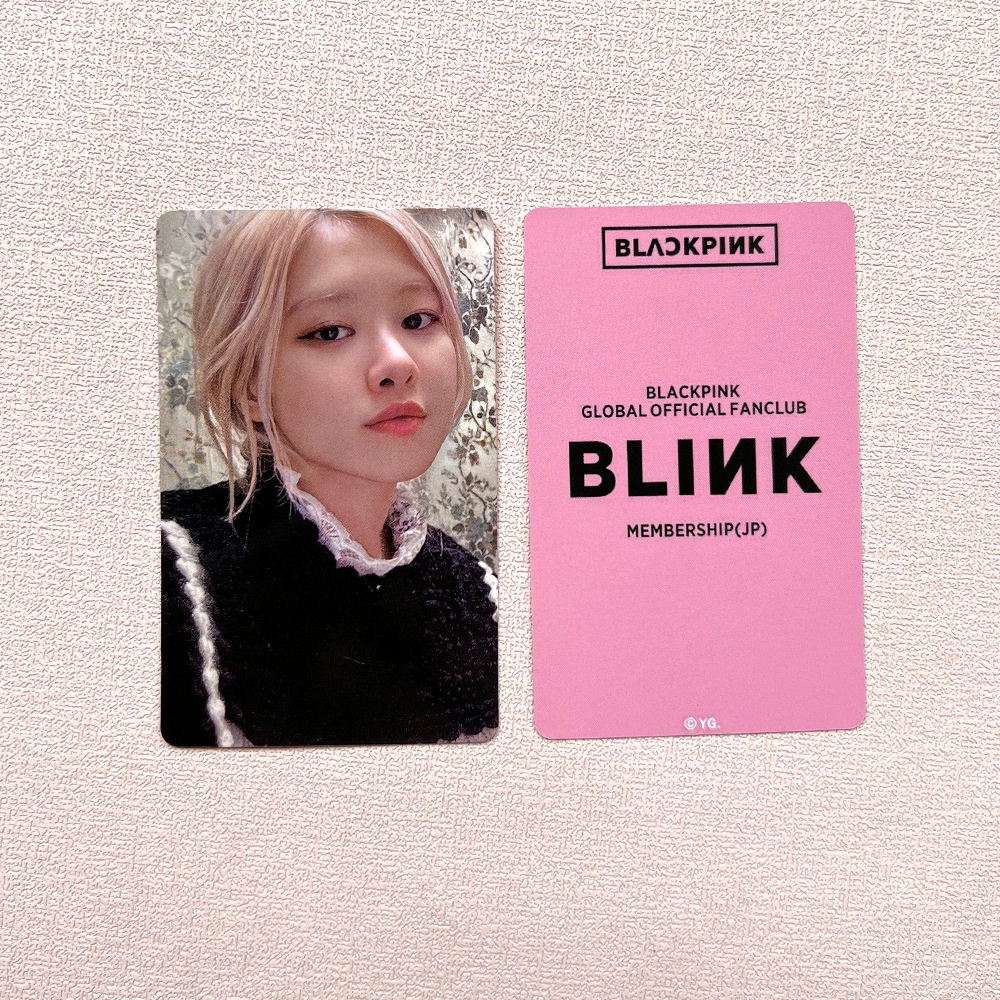 Bộ Thẻ Hình Nhóm Nhạc BLACKPINK Nhật Bản Xinh Xắn