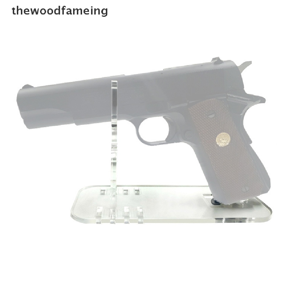 Giá Đỡ Cầm Tay Bằng Acrylic Trong Suốt Dùng Trưng Bày Súng