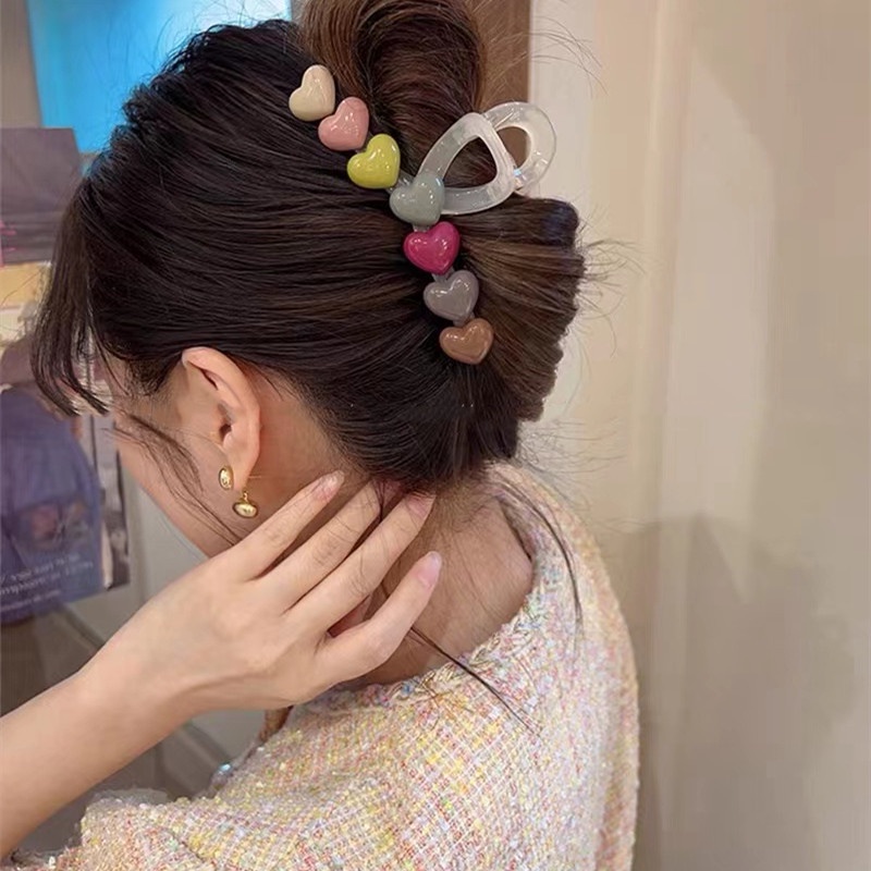 Kẹp Tóc Cỡ Lớn Thiết Kế Dễ Thương Cho Bé Gái