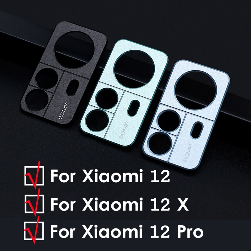 Khung Kim Loại Nhôm Bảo Vệ Ống Kính Camera Chống Trầy Xước Cho XiaoMi 13 12 Pro 12X XiaoMi Mi 12Pro 12 X Mới