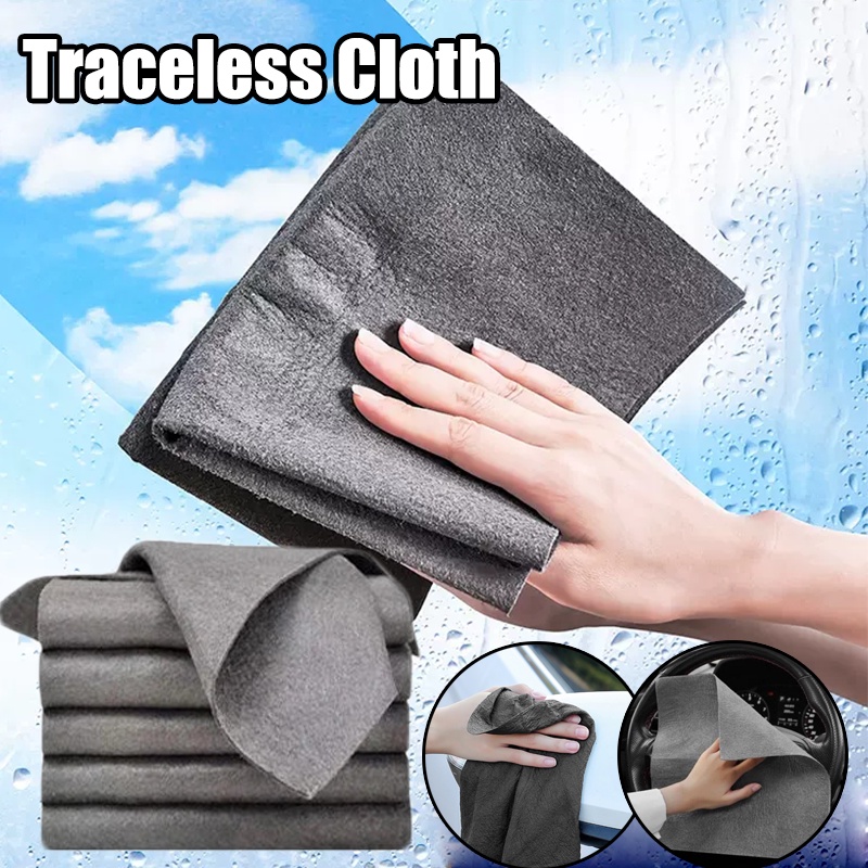 Khăn Lau Kính Dày Dặn Không Để Lại Dấu Vết Cho Nhà Bếp