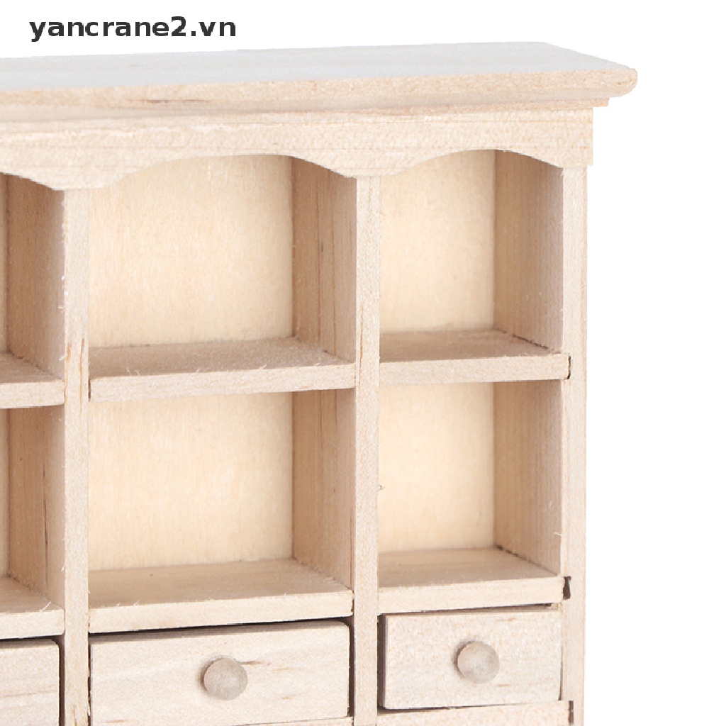 Mô Hình Tủ Quần Áo Búp Bê Tỉ Lệ 1 / 12 {YAN2} 1 / 12