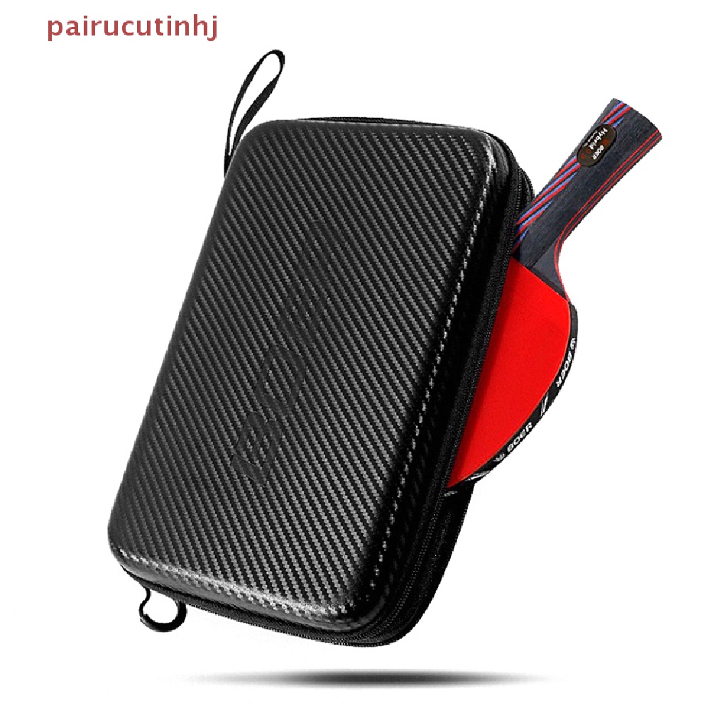 1 Cặp Túi Đựng Vợt Bóng Bàn EVA Chống Nước Có Khóa Kéo Kích Thước 290x195x50mm