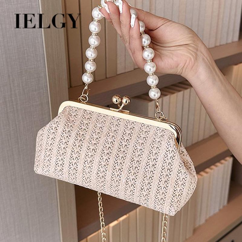 Túi cói Vai Kiểu Ví Tiền Bằng Rơm Thời Trang Sành Điệu Cho Nữ