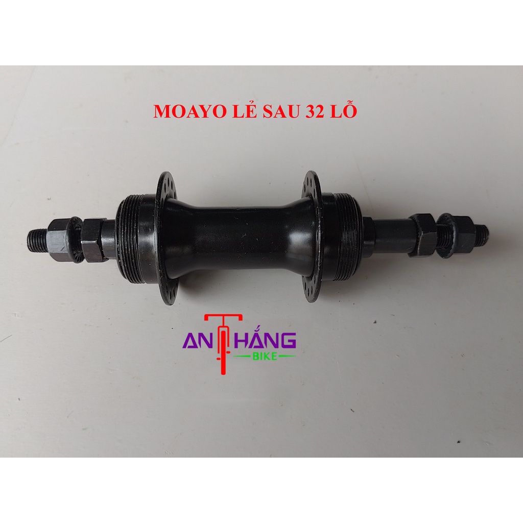 Đùm, Moayo thép phanh đĩa, líp vặn 32, 36 lỗ giá rẻ