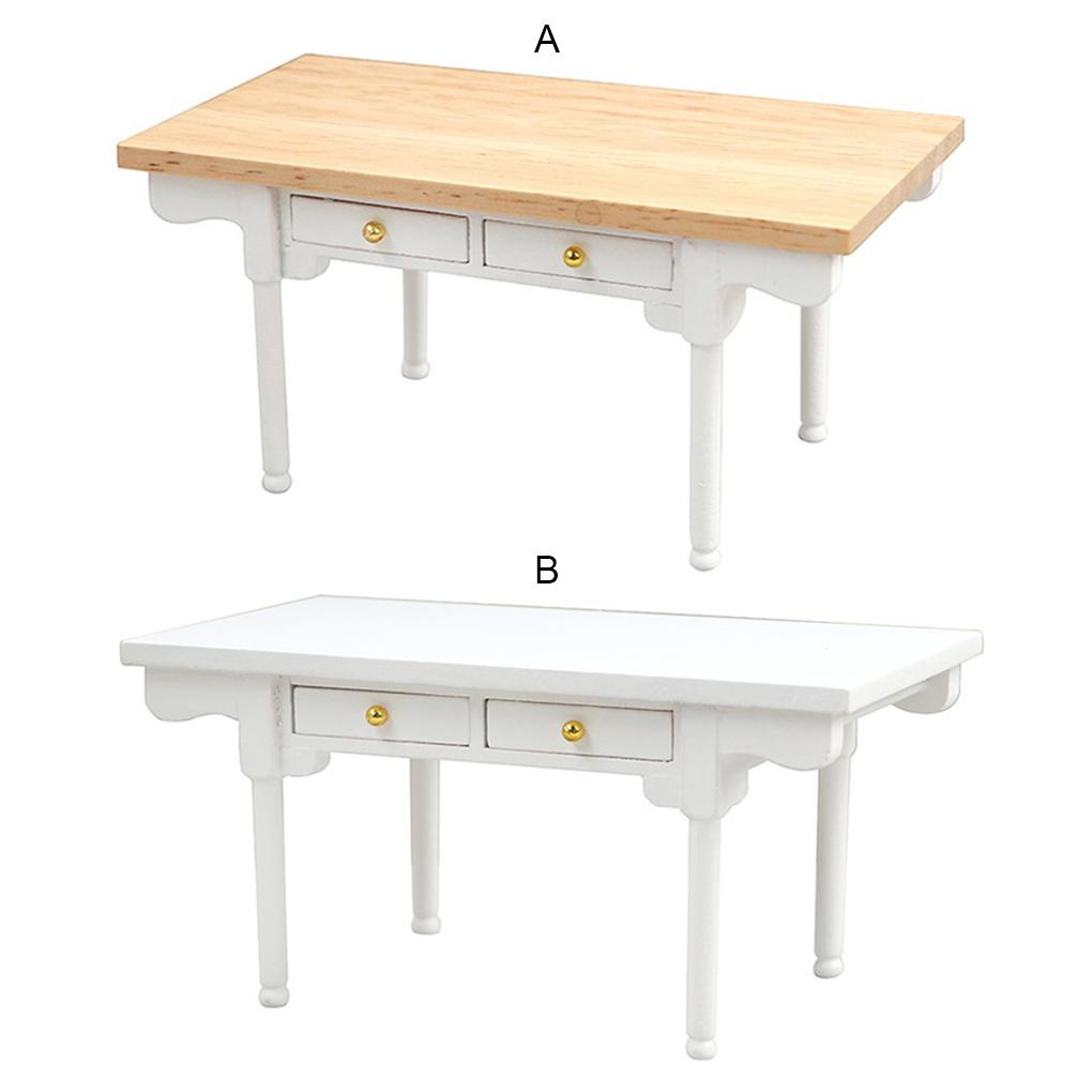 Mô Hình Đồ Nội Thất Bằng Gỗ Tỉ Lệ 1: 12 Trang Trí Nhà Búp Bê