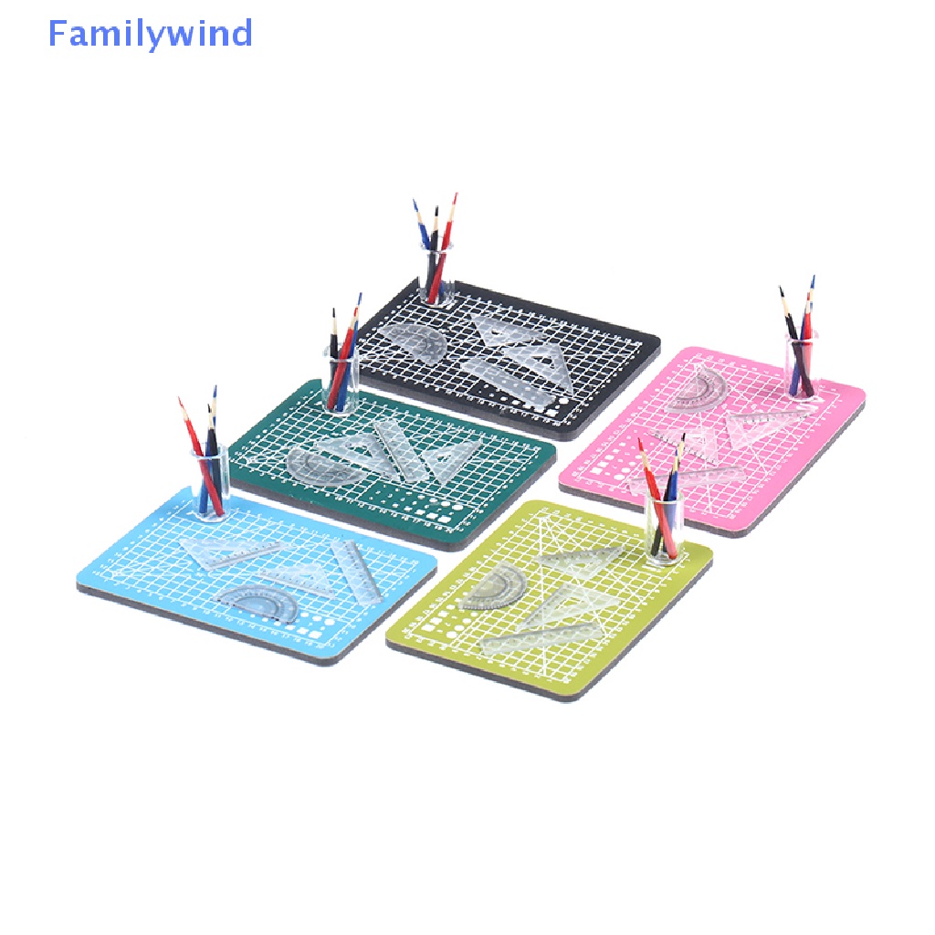 Bộ Thảm / Giá Đỡ Bút Chì / Thước Kẻ Dành Cho Nhà Búp Bê 1: 12