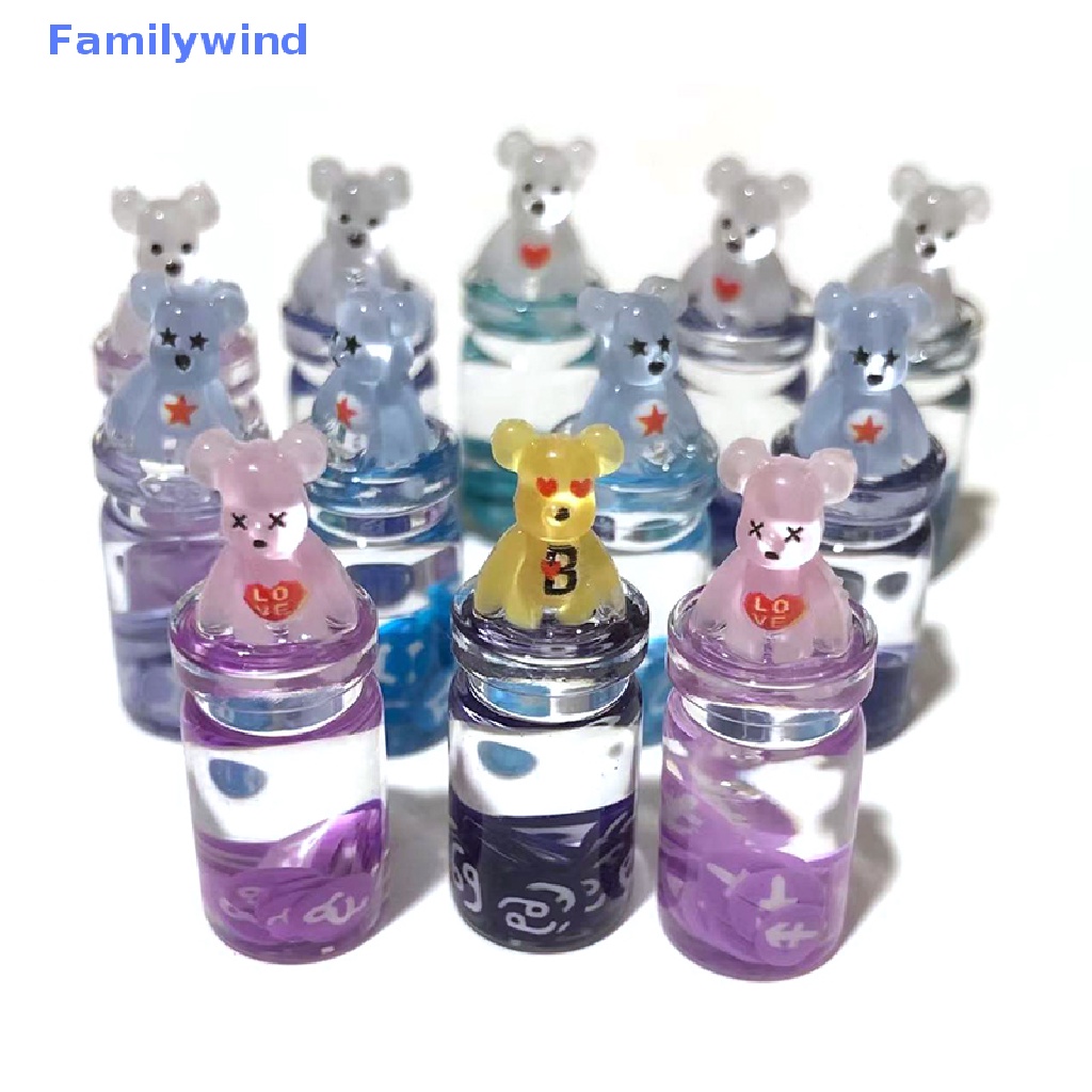 Set 10 Ly Nước Mini Tỉ Lệ 1: 12 Dùng Để Trang Trí Nhà Búp Bê