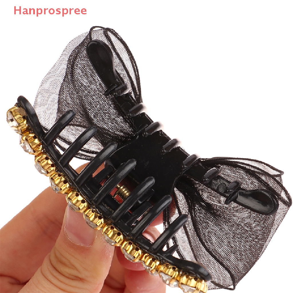 Hanprospree > Phụ Kiện Kẹp Tóc Nhỏ Bắt Cá Mập Đính Đá Lấp Lánh Thời Trang Mới Tốt
