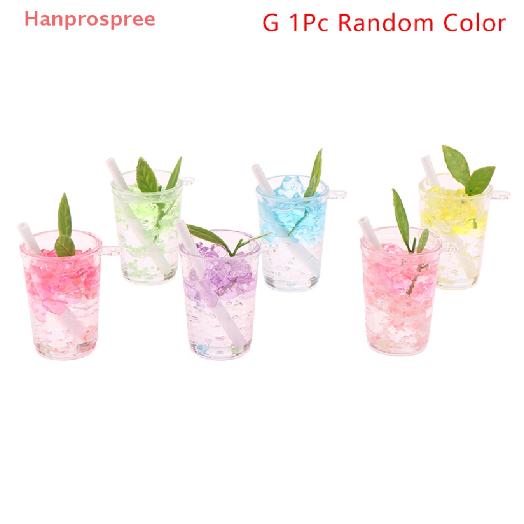 1 Đồ trang trí Ly Nước Đá Mini Hai Màu Dạ Quang Dùng Trang Trí Tiểu Cảnh