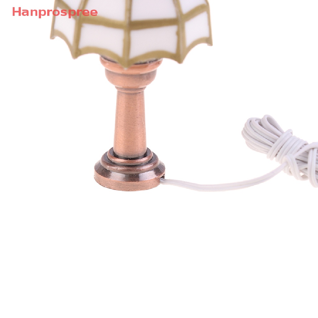 Mô Hình Đèn Bàn Mini 12V 1: 12 Dùng Để Trang Trí Nhà Búp Bê