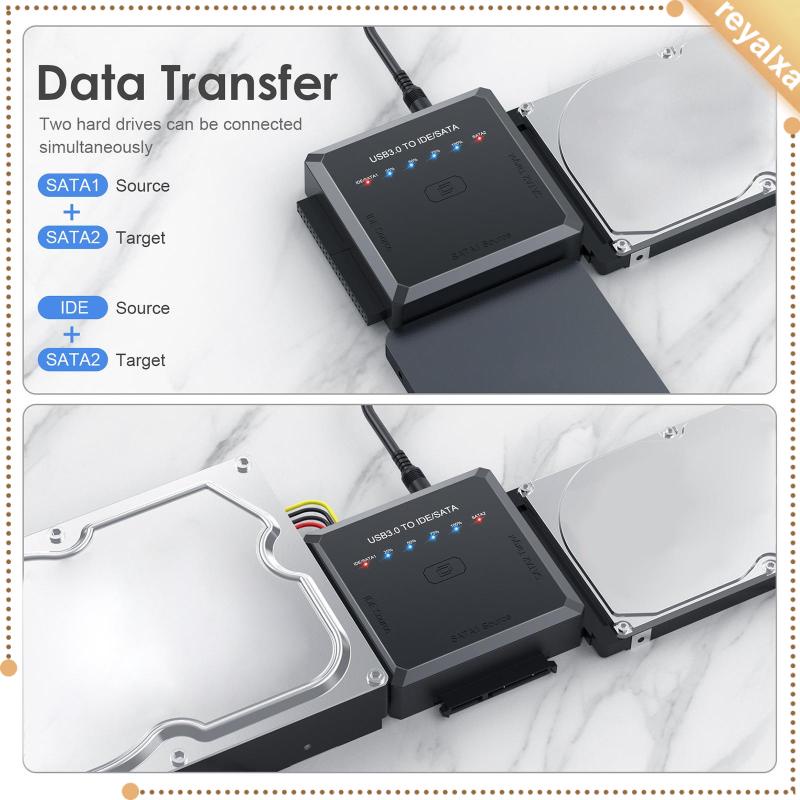 Bộ Chuyển Đổi USB3.0 Sang IDE / EU 5Gbps Cho 2.5 3.5inch HDD / SSD / IDE