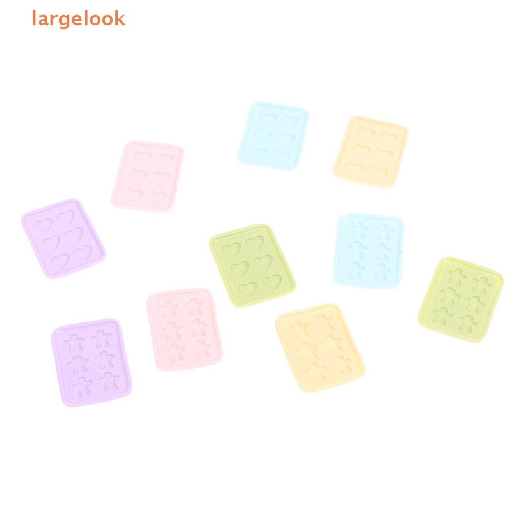 Bộ 2 Khay Nướng Bánh Tỉ Lệ 1 / 12 Dùng Trang Trí Nhà Búp Bê