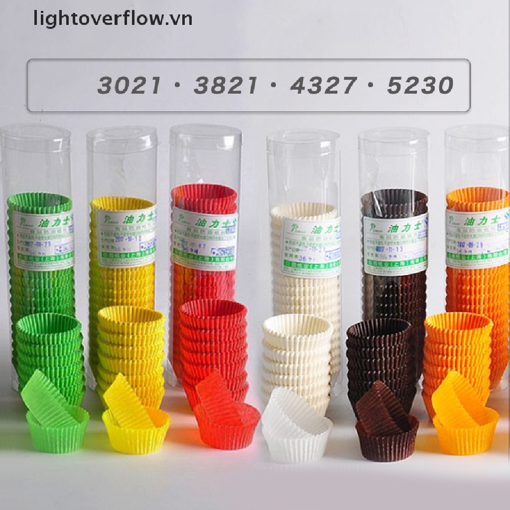 Set 1000 Khuôn Làm Bánh Muffin / Cupcake Kích Thước 25x20mm Tiện Dụng