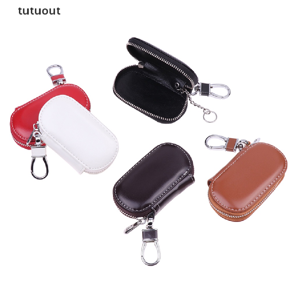 1 Vỏ Da Bảo Vệ Chìa Khóa Xe Hơi Faraday Cage