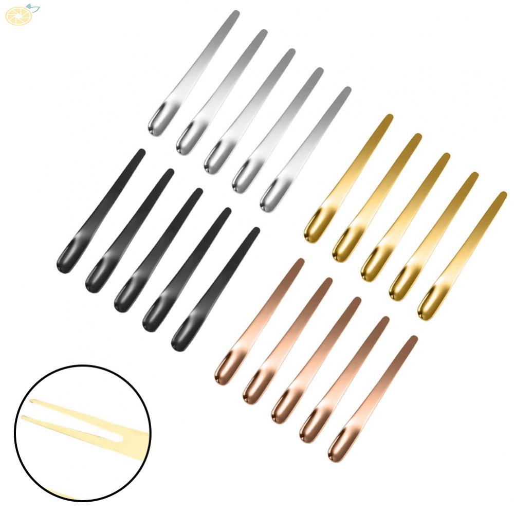 【VARSTR】Creative Tableware Flat Spoons Mix Spoons Stainless Steel Anti-corrosion