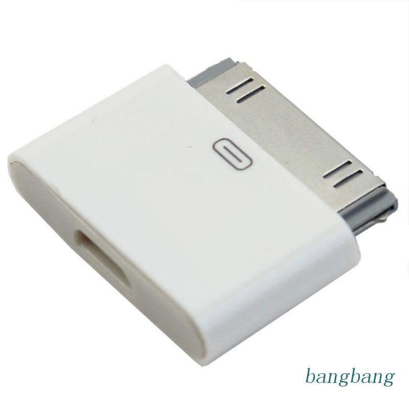 Dây Cáp Sạc Chuyển Đổi Micro USB 30 Pin 4S 4 3gs 4S Cho Cáp Sạc 2 3 30pin