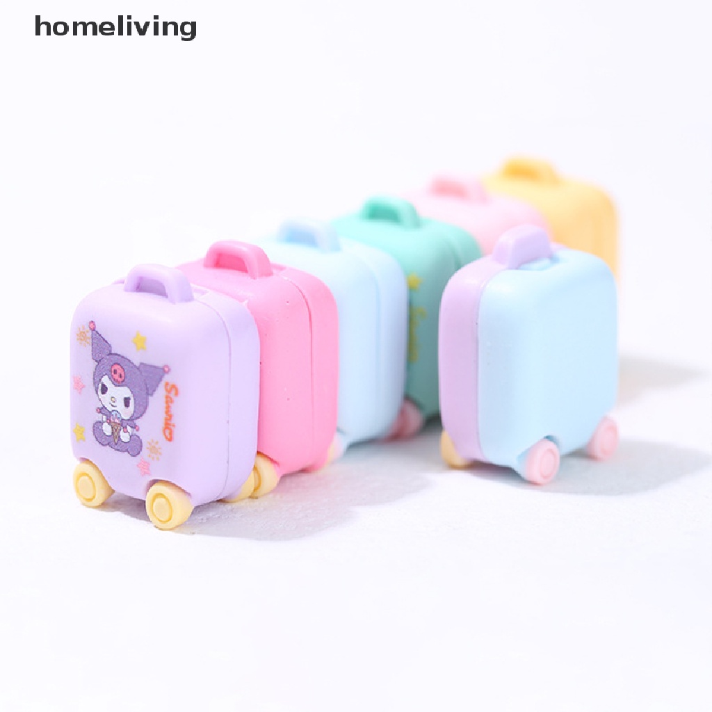 Mô Hình Hành Lý Hoạt Hình Hai Mặt Trang Trí Nhà Búp Bê 1 Cái