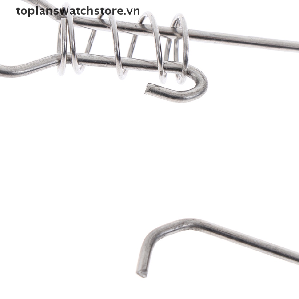 Khóa Thắt Lưng Bằng Thép Không Gỉ 14 / 18CM Di Động Đa Ứng Dụng