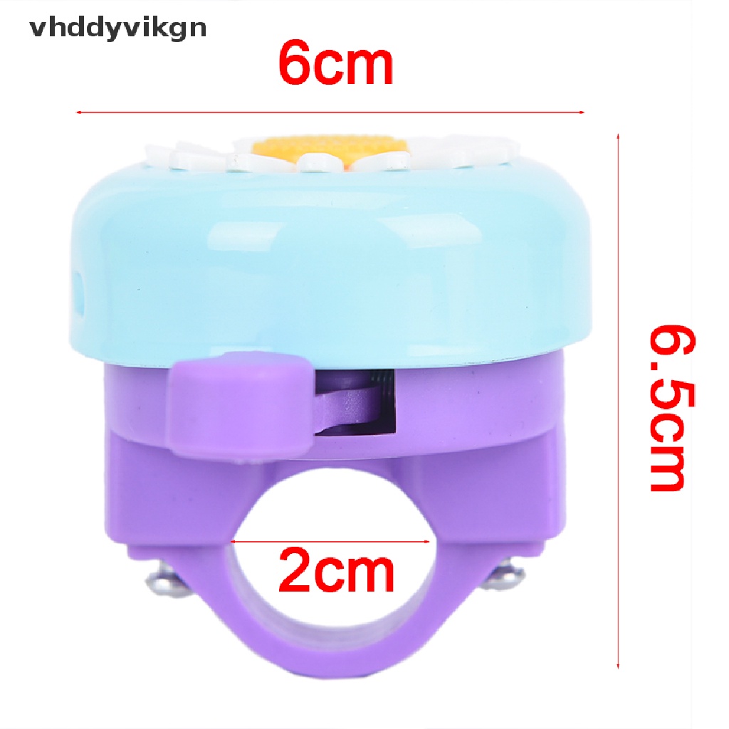 Chuông Xe Đạp Hình Hoa Nhiều Màu Sắc Dễ Thương Cho Bé Vn VN