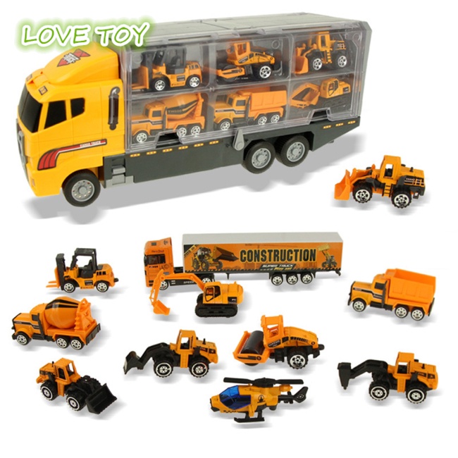 Mô Hình Xe Container Đồ Chơi Độc Đáo Cho Bé