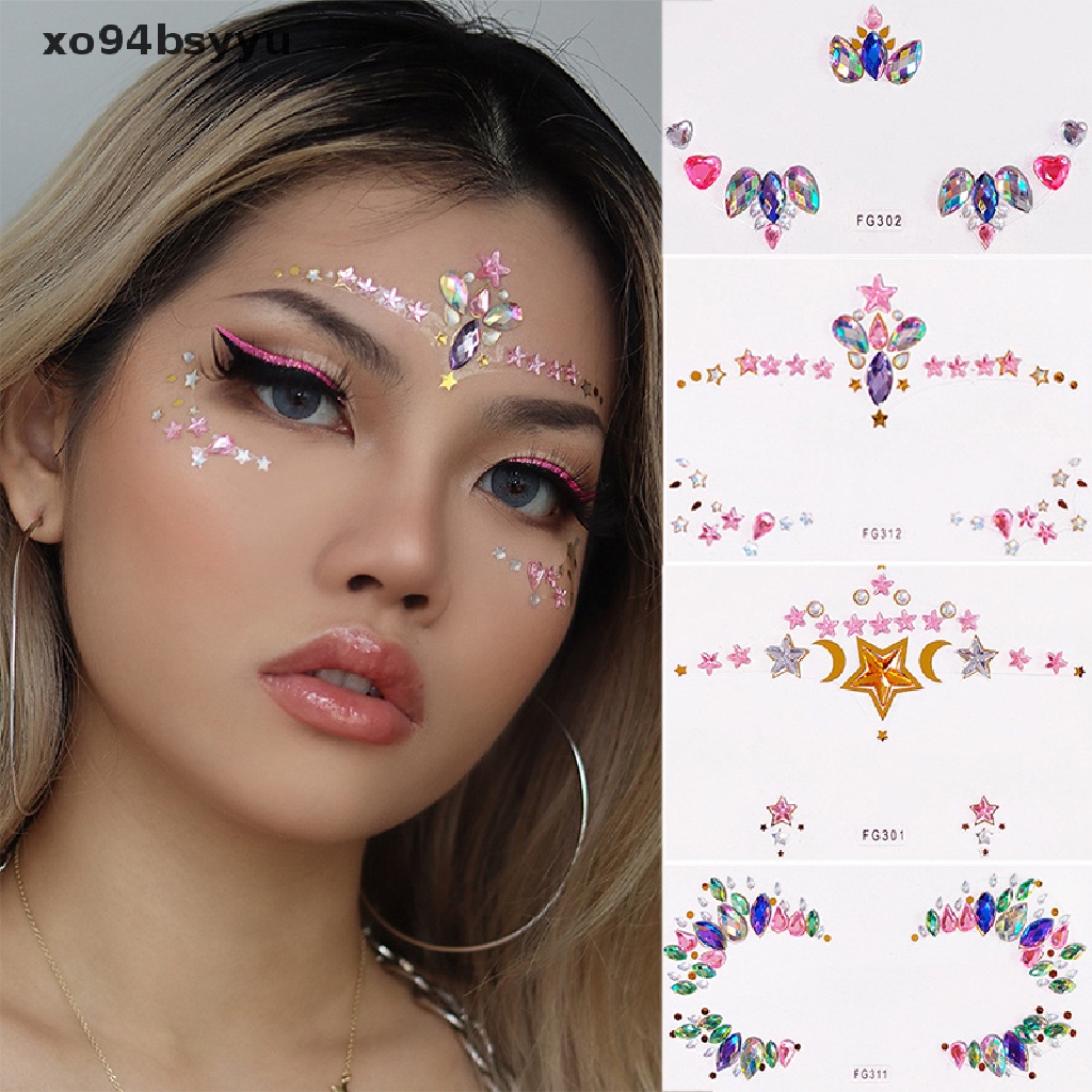 Miếng Dán Trang Trí Mặt / Cơ Thể Tạm Thời Xo94Bsyu