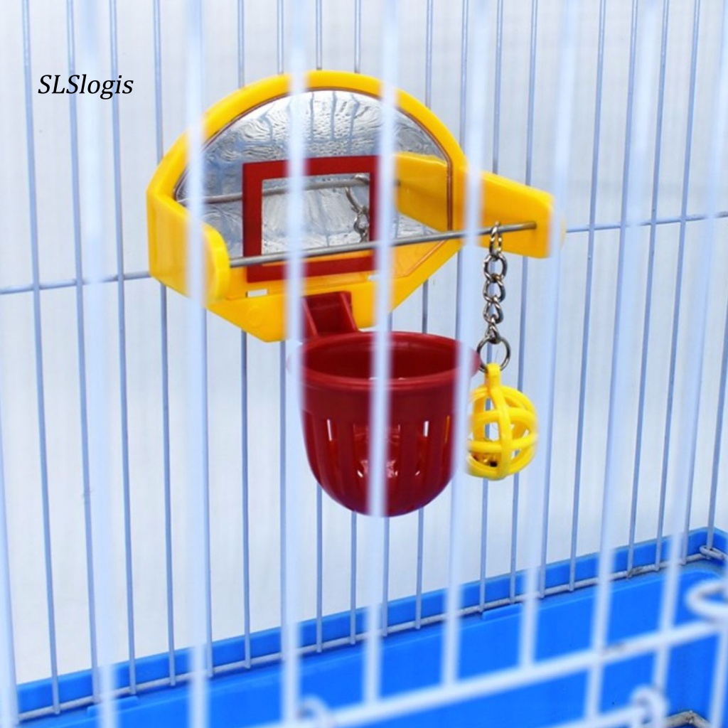 Đồ Chơi Bóng Rổ Hoạt Hình Chống Cắn Cho Vẹt Cưng