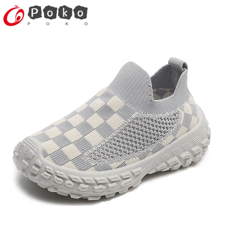 Giày Thể Thao Đế Mềm Phối Lưới Thoáng Khí Thời Trang Xuân Thu 2023 Cho Bé