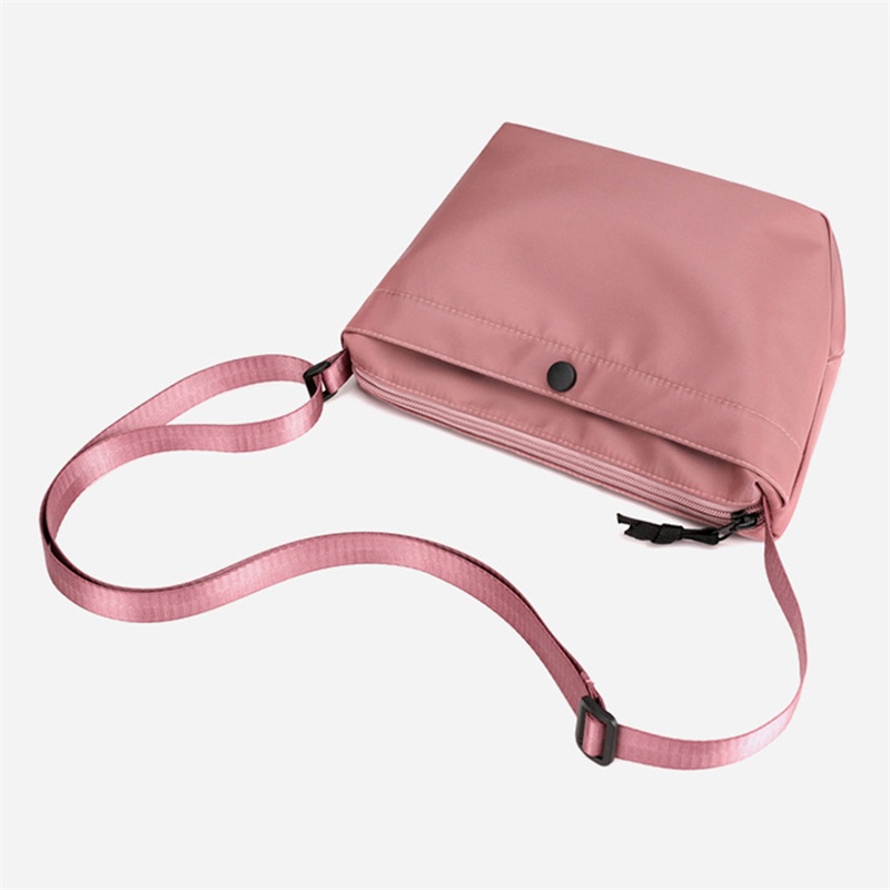 Túi Xách Đeo Chéo Thời Trang Cho Nữ Túi Đeo Chéo nylon Màu Trơn Chống Nước Thời Trang Cho Nữ