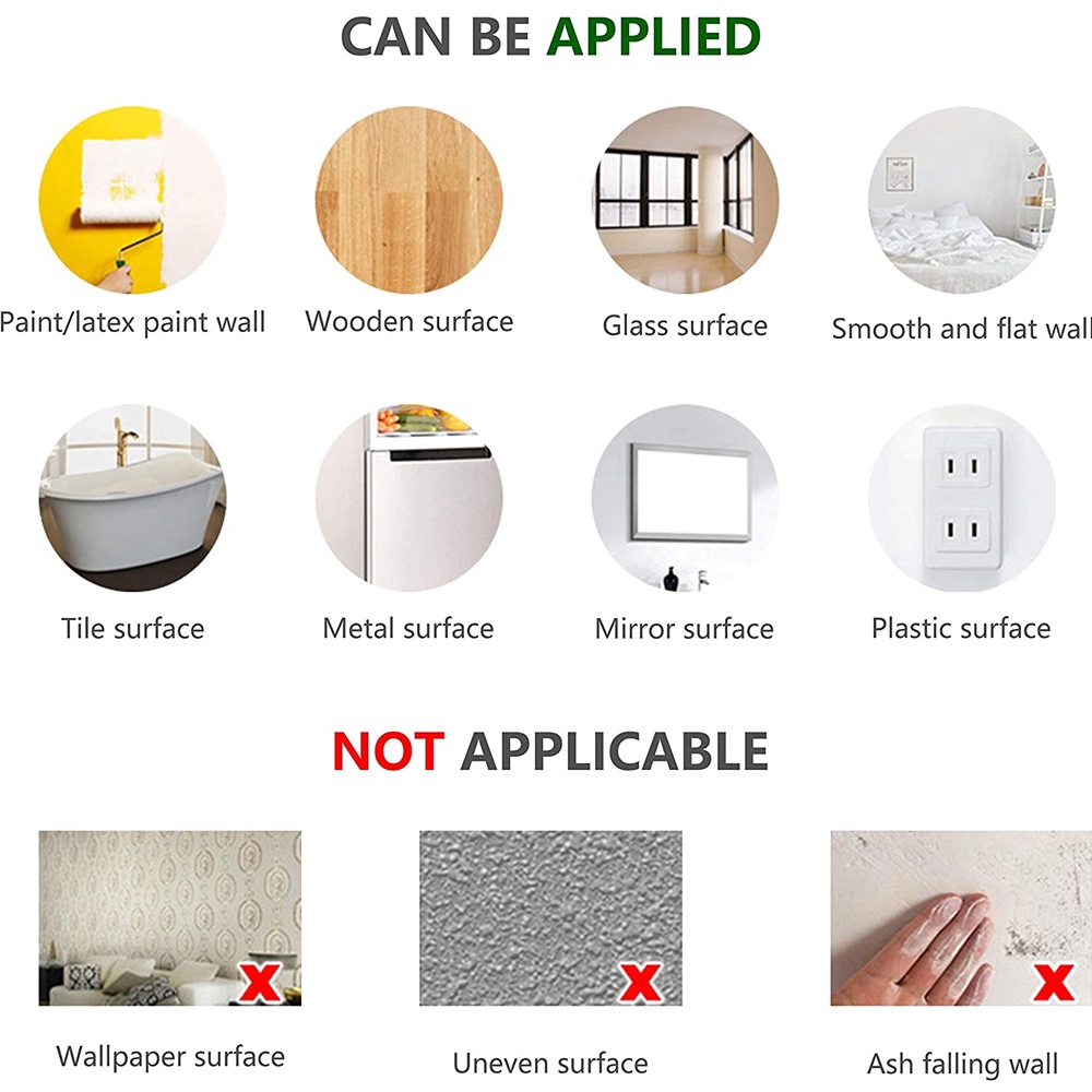 Decal dán tường Họa Tiết Trái Tim Dễ Thương Bắt Mắt