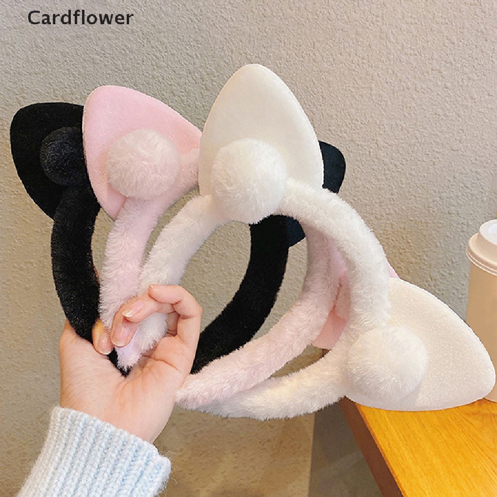 1 Băng Đô Tai Mèo Thời Trang Cho Nữ Rửa Mặt